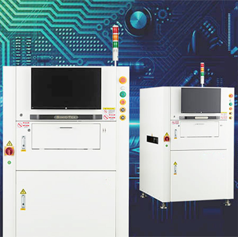 Automatic SPI 3D Solder Paste Inspection Machine Online PSLM 10um Accuracy